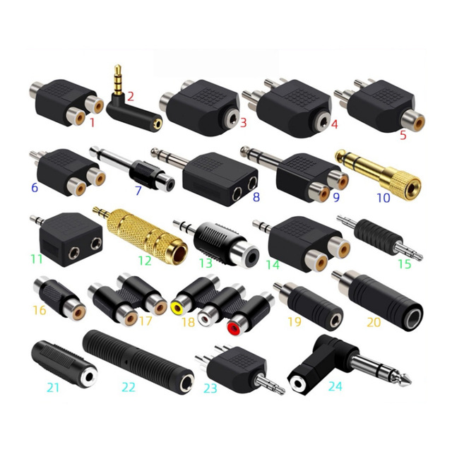 3.5mm Audio Phone Plug 3 Pins Right Angle Connector For Headphone Stereo Use