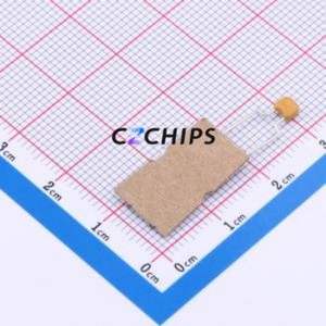 K102K15X7RF5TH5 Through-Hole Monolithic <b>Ceramic</b> <b>Capacitor</b> (MLCC) Through hole Component (THT),P=5mm 1nF 10% 50V X7R - Product Image 2