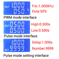 WUZHI ZK-PP1K PWM Numéro d'impulsion Fréquence Cycle de service réglable avec module de coque Onde carrée Onde rectangulaire Bobine de moteur pas à pas