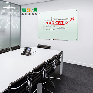 Gaoleshi Kính Từ Bảng Trắng 4Mm Dày Dễ Dàng Cài Đặt Không Khung Nhiệt Tempered Glass Hội Đồng Quản Trị Cho Các Trường Học Văn Phòng (90X120 Cm) - Product Image 6