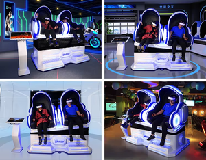 Nouveauté 2025 : Simulateur de mouvement VR 2 places avec 5 effets spéciaux pour jeux de réalité <span class=keywords><strong>virtuelle</strong></span> en fauteuil œuf - Product Image 6