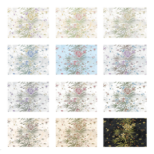 Papier peint floral mixte style campagnard romantique, lavande et feuilles de <span class=keywords><strong>palmier</strong></span>, pour décoration intérieure moderne - Product Image 2