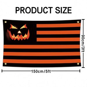 Factory Wholesale 3x5ft 90x150cm All Saints' Day Custom Flags 100D Polyester Pennant <b>Banners</b> with Custom Logo - Product Image 6