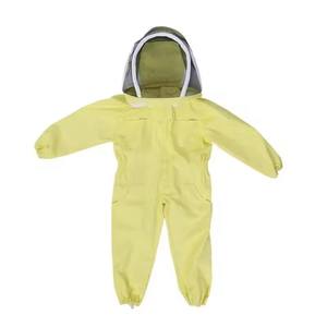 Nuevo Traje de Apicultura Amarillo de una Pieza para Niños para Industrias Agrícolas - Product Image 1