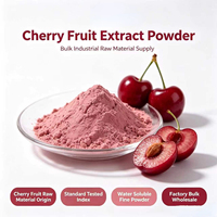 Poudre d'extrait de cerise d'acérola à la vitamine C, poudre de cerise d'acérola séchée, poudre de cerise aigre, fournie directement par l'usine