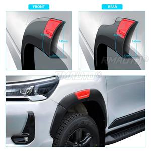 Accessoires de garnitures de jantes et d'extensions d'ailes pour Toyota Hilux 2015-2021, kit carrosserie - Product Image 3