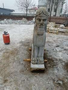 Estatua de Toro Asirio de Alta Calidad, Grande, Antigua, Religiosa, Artesanía Asiria, para Exteriores - Product Image 5