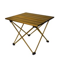 Tragbarer Moderner Klappbarer Camping-Esstisch |   Outdoor-Picknick-, Strand- und Reise-Aluminiumtisch |   Leichtgewichtig, verstellbar, einfach zu transportieren