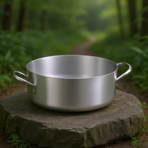 Casserole en aluminium (28cm) PROFESSIONNELLE SÉRIE 7000 Argent naturel 7016 28 - Product Image 3