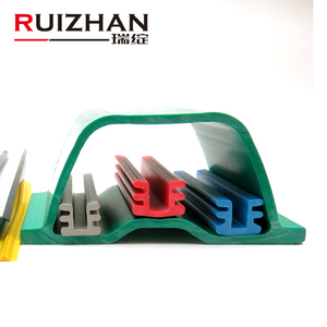 Ruizhan – couverture de main courante en <span class=keywords><strong>plastique</strong></span>, extrusion de <span class=keywords><strong>plastique</strong></span> personnalisé, profil flexible en pvc abs avec matériaux en PVC/ABS - Product Image 5