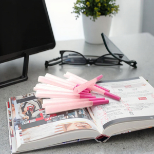 Papier conique pré-roulé de luxe rose surdimensionné personnalisé à combustion lente pour - Product Image 2