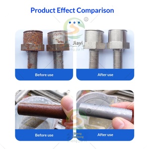 Poudre adsorbante solide pour l'élimination de la rouille, nettoyage rapide des métaux, puissant décapant industriel pour barres d'armature, acier au carbone et oxyde de fer - Product Image 2