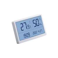 PT-11 Pencatat Data Suhu Pencatat Data Suhu Kelembaban Perekat Higrometer Dalam Ruangan Sensor Termometer Meter LCD Rumah