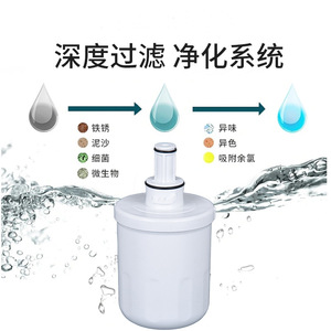 Cartouche de filtre à eau pour réfrigérateur, charbon actif, installation facile pour réfrigérateurs et purificateurs d'eau - Product Image 5