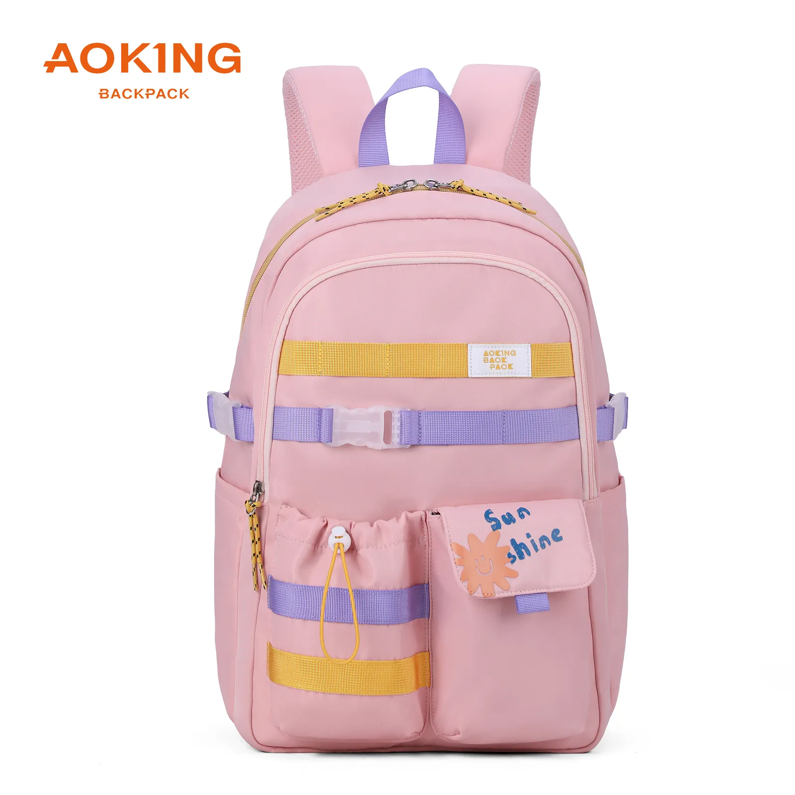 2022 New Travel Bag High Middle School Backpack Teen Girls Boy Casual Backpack for College University
