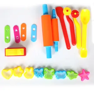 Craft Lernspiel zeug Luft trockener Ton Schleim Plastiks piel Teig walze Trundle Modeling Clay Tools Zubehör für Kinder DIY