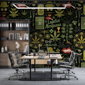Las hojas <span class=keywords><strong>de</strong></span> tabaco <span class=keywords><strong>de</strong></span> vainilla se pueden pelar y pegar con papel tapiz y murales - Product Image 1