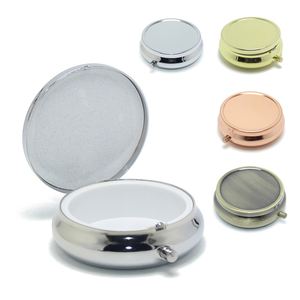 Khuyến Mãi Vòng Kim Loại Gia Vị Thuốc Chủ Container Y Kit Chăm Sóc Sức Khỏe Du Lịch Di Động Hộp Thuốc Dễ Thương Mini Thuốc Lưu Trữ Trường Hợp - Product Image 1