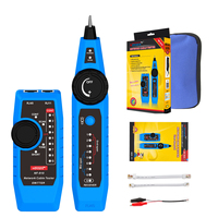 NOYAFA NF-810 Rastreador de Cables Profesional, Probador POE, Líneas Telefónicas y de Red RJ45/RJ11, Alta Precisión, Doble Tono de Pulso, 1 km