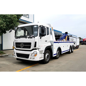 Camión Grúa de Plataforma Plana Dongfeng de Servicio Pesado con Plataforma Giratoria 8x4 en Venta - Product Image 2