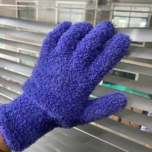 Gant démaquillant réutilisable en microfibre épaisse de vente chaude gants de nettoyage du visage doux pour toutes les saisons - Product Image 4