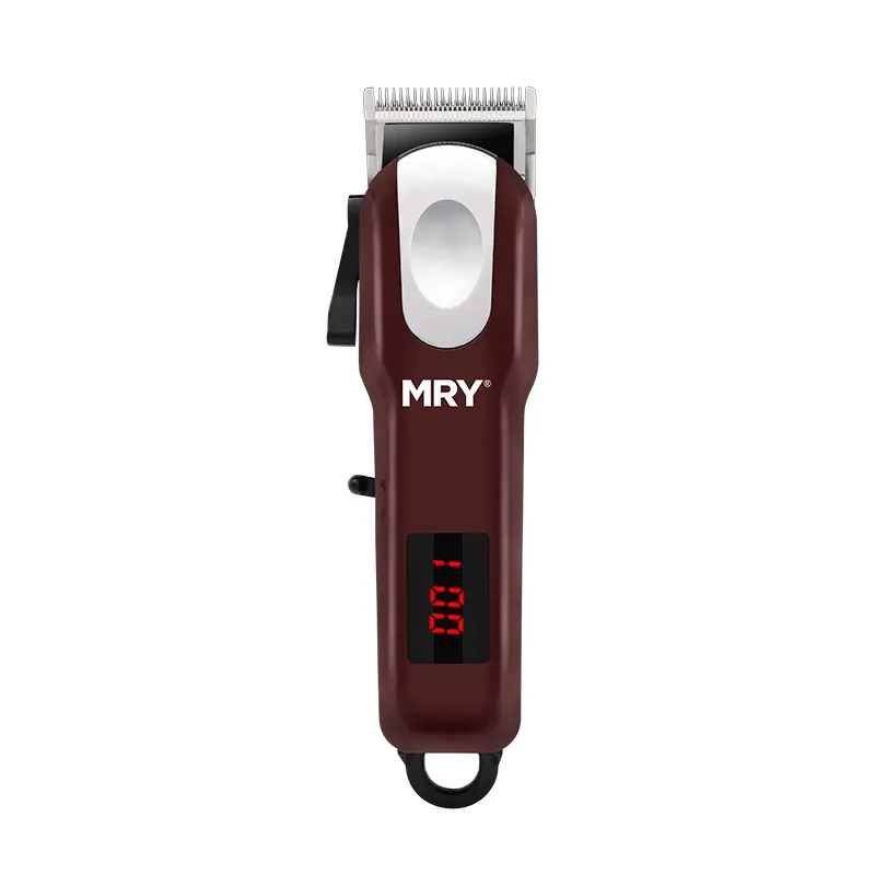 منتج جديد من ماركة ماري موديل 2000mA آلة حلاقة شعر كهربائية رقمية بدون أسلاك احترافية