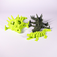 Dinosaure articulé imprimé en 3D T-Rex, jouet flexible et mobile, décoration de bureau, cadeau, vente en gros