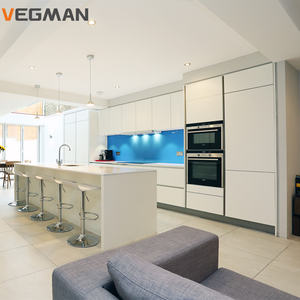 Ensemble armoire murale de luxe Plans d'agencement de <span class=keywords><strong>cuisine</strong></span> <span class=keywords><strong>Noir</strong></span> Blanc Mat <span class=keywords><strong>Cuisine</strong></span> - Product Image 6