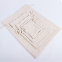 Alibaba Vente en gros Sac à poussière écologique avec cordon Pochette réutilisable en toile de coton Fournisseur d'usine chinois Sacs à provisions en coton