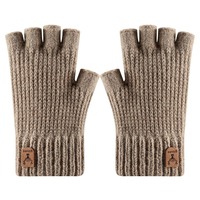 Guantes de Punto para Otoño e Invierno, con Pantalla Táctil, Resistentes al Viento, Cálidos y a Prueba de Frío, para Ciclismo Diario al Aire Libre, Venta al Por Mayor