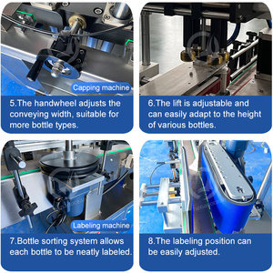 Ocean เครื่องเติมโมโนบล็อคอัตโนมัติ10หัวสารเคมีสบู่ผงซักฟอก - Product Image 4