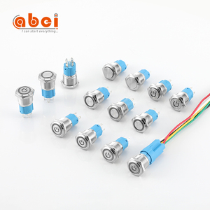 Abei chống phá hoại 16mm phẳng khóa/thiết lập lại momentary kim loại <span class=keywords><strong>push</strong></span> <span class=keywords><strong>button</strong></span> chuyển cho xe đồ chơi bắt đầu công nghiệp <span class=keywords><strong>push</strong></span> <span class=keywords><strong>button</strong></span> Thiết bị chuyển mạch - Product Image 6