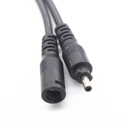 Câble d'extension DC personnalisé avec connecteur à barillet verrouillable mâle-femelle 2 broches 600V VW-1, faisceau anti-déconnexion OEM pour routeur et caméra