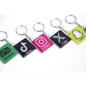ราคาโรงงาน YTS รับผลิตตามสั่ง พวงกุญแจชิป NFC RFID กันน้ำ สำหรับควบคุมการเข้าออก พร้อมจอแสดงผลเรซิ่นอีพ็อกซี่ - Product Image 1