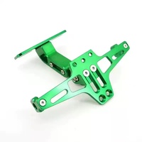 Support de plaque d'immatriculation universel pour moto, réglable CNC, pour la modernisation et la rénovation de moto