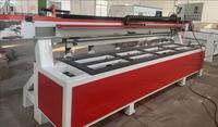 Machine de polissage et d'affûtage de scies à chanfreiner à 45 degrés ZEUS pour granit/marbre/quartz/porcelaine/pierre avec commande PLC et roulement de moteur