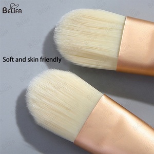 Haute qualité manche en bois naturel masque facial masque facial applicateur <span class=keywords><strong>brosse</strong></span> fond de teint unique <span class=keywords><strong>brosse</strong></span> liquide pour masque d'argile - Product Image 5