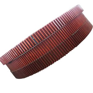 42CrMo Custom Pinion Circunferencia Gear Piezas de horno rotatorio Secador rotatorio de gran tamaño engranaje de anillo de engranaje - Product Image 2