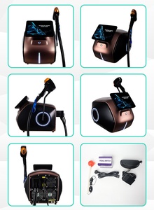 เครื่องกำจัดขนด้วยเลเซอร์ไดโอดแบบพกพา 4 ความยาวคลื่น พร้อมหน้าจอแสดงผลขนาดใหญ่ สำหรับการฟื้นฟูสภาพผิว - Product Image 4
