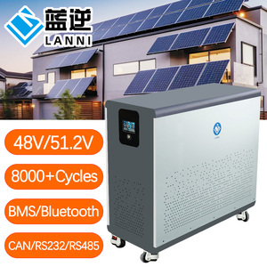 Batterie au lithium domestique 51,2 V 460 Ah pour stockage d'énergie, murale, 48 V 23 kWh, pack de batteries solaires au lithium fer phosphate LN-48460 51 - Product Image 4
