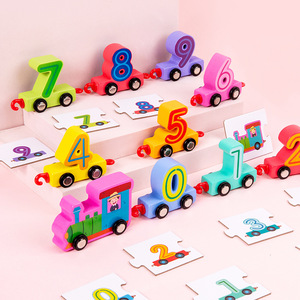 Ensemble de <span class=keywords><strong>Train</strong></span> de dinosaure Animal de dessin animé en bois assemblé blocs de <span class=keywords><strong>Train</strong></span> numéro <span class=keywords><strong>Alphabet</strong></span> pour l'apprentissage cognitif jouets éducatifs pour - Product Image 4