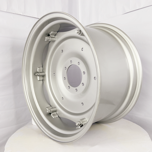 Nouvelles jantes de <span class=keywords><strong>remorque</strong></span> <span class=keywords><strong>agricole</strong></span> en acier pour tracteur, finition argentée, 100 mm PCD ET0 W10*<span class=keywords><strong>20</strong></span>, remplacement, garantie 1 an - Product Image 2