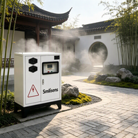 Générateur intelligent d'atomisation haute pression pour cour extérieure, équipement de brumisation paysagère, système de brumisation pour soulagement thermique en jardin privé