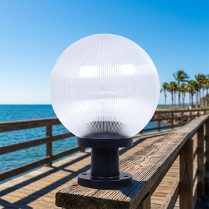Factory Price 250mm <b>Solar</b> LED IP65 E27 Base Outdoor <b>Pillar</b> <b>Light</b> - Product Image 3