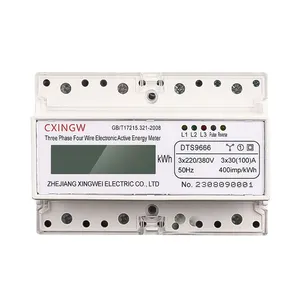 Electric Acrel Adl400 Smart Three Phase Wifi/Rs485 Energy Meter Din Rail Current Voltage Power Display Energy Meter Rail