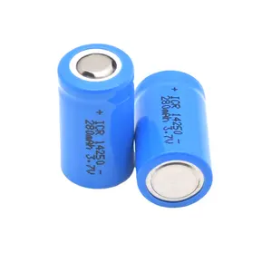 Lithium ion ICR14250 280mah 3.7V Rechargeable lithium battery Li-ion battery for GPS