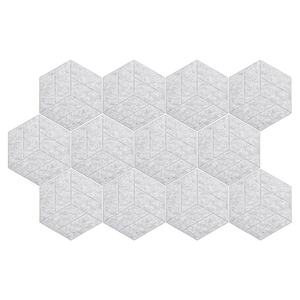 Panneau d'absorption acoustique hexagonal en fibre <span class=keywords><strong>de</strong></span> polyester, 12 pièces, pour salle <span class=keywords><strong>de</strong></span> <span class=keywords><strong>piano</strong></span>, KTV, mur intérieur, installation autocollante - Product Image 4
