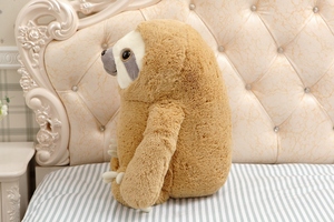 Échantillon gratuit Kawaii adopter moi grand oreiller Animal en peluche paresseux blanc et jaune peluche jouet poupée douce éducation cadeau pour tout-petits - Product Image 6