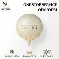 Globo Gigante 3D de Papel Metálico con Forma de Molino de Viento Estilo Ins, con Base Autoestable, Juguete para Niños, para Fiestas de Cumpleaños y Baby Shower, Venta al por Mayor, OEM ODM