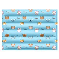 Housse de siège de voiture pour chien réglable, durable et luxueuse, hamac polyvalent pour animaux de compagnie, housse amovible, motif uni, tapis pour animaux de compagnie pour la banquette arrière